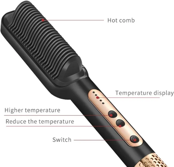 Sokany Cord Hair Straightener Brush - Image 3