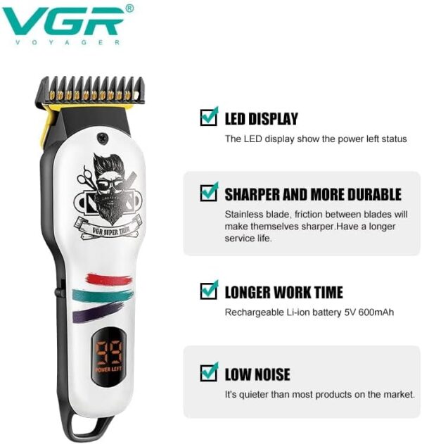VGR Detailer Hair Clipper - Image 2