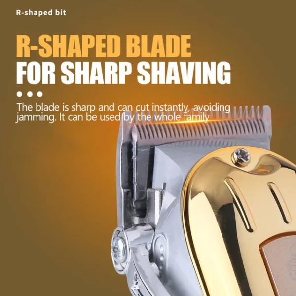 Rechargeable Cordless Kiki All Metal Barbering Machine - Image 3