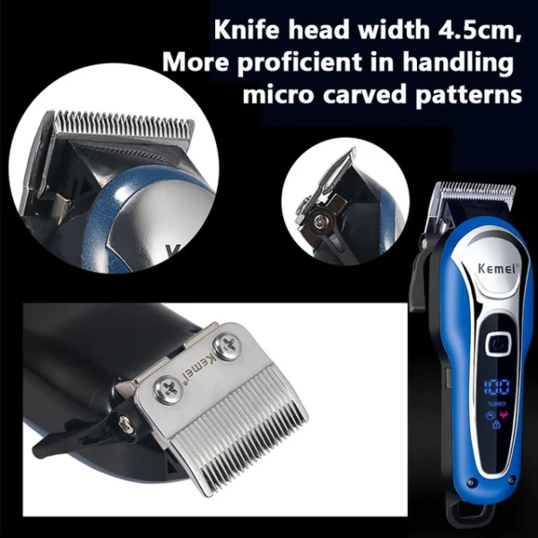 Kemei Cordless Hair Cutting Machine - Image 4