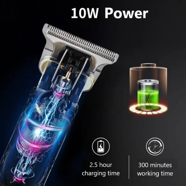 Rechargeable Kemei Detailer Hair Clipper - Image 4