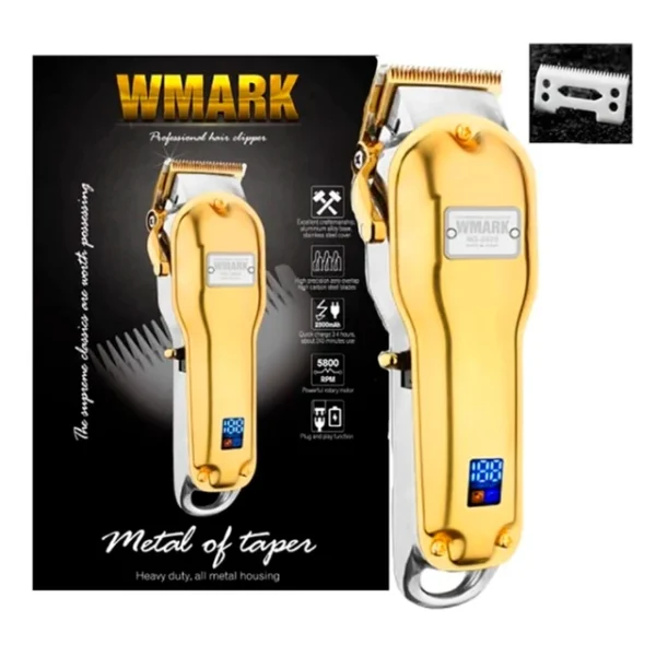 Wmark All-metal Cordless Hair Clipper - Image 2