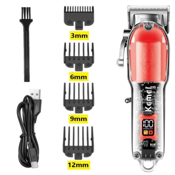Kemei professional rechargeable hair and beard trimmer - Image 2
