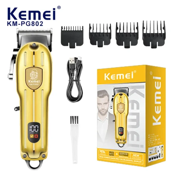 Rechargeable Cordless Kiki All Metal Barbering Machine