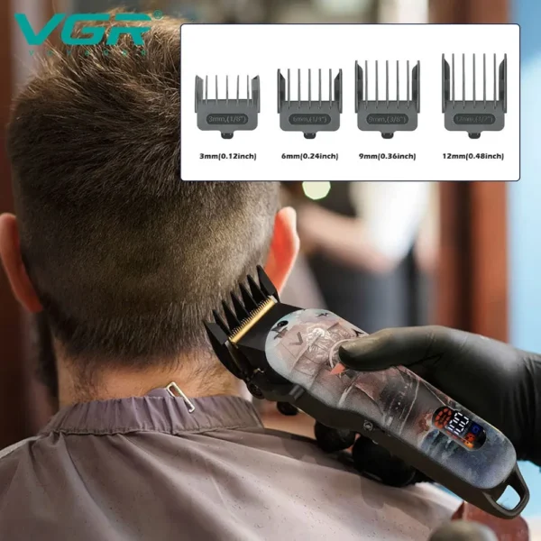 VGR V-689 Professional Hair Clipper/Hair Trimmer - Image 3