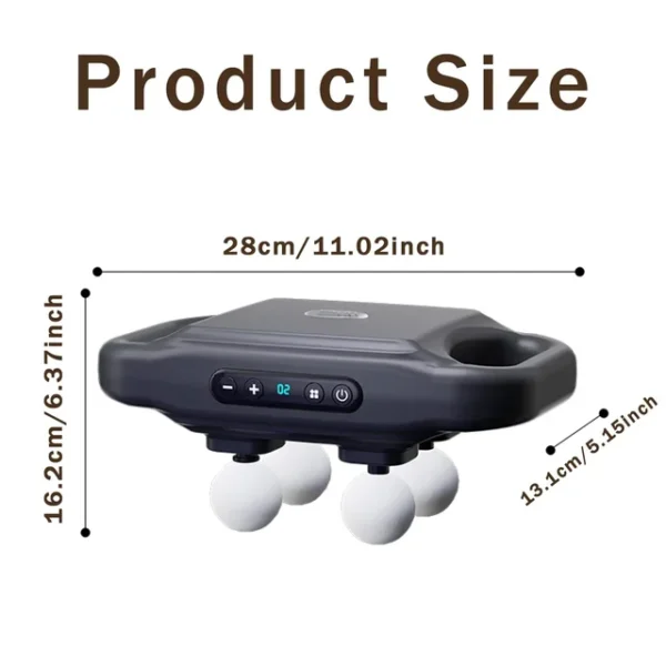 Four Headed Gun Massager - Image 4