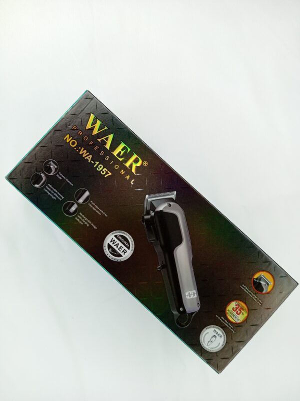 LCD Display Rechargeable Waer Hair Clipper - Image 8