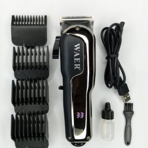 LCD Display Rechargeable Waer Hair Clipper