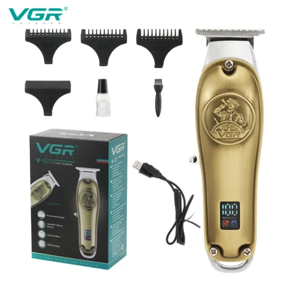 VGR Professional Rechargeable Hair Clipper