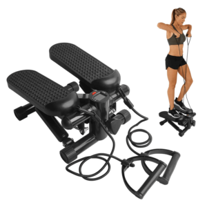 Mini Stepper with Resistance Bands