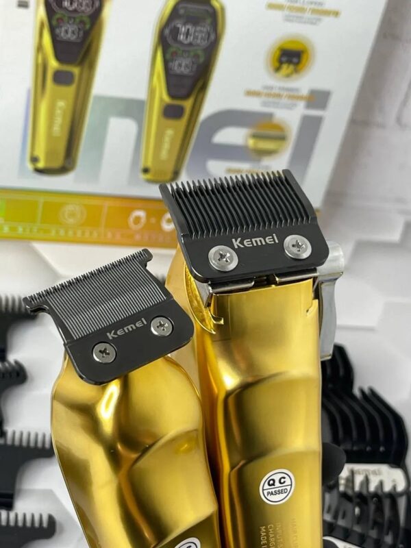 kemei professional 3 in 1 cordless hair clippers - Image 3